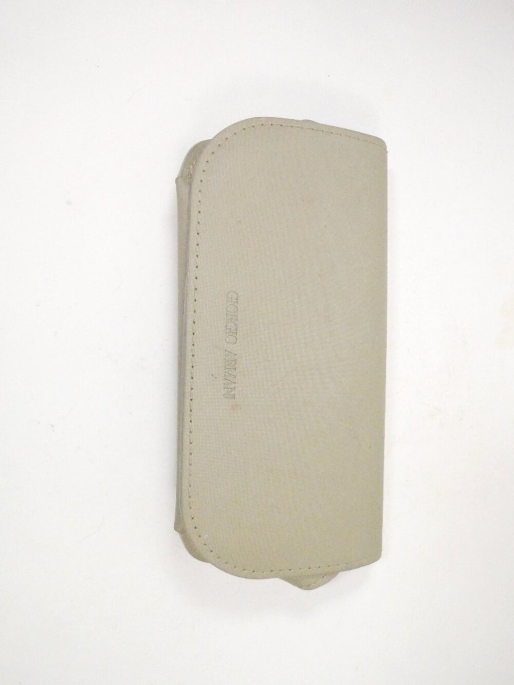 GIORGIO ARMANI BEIGE SOFT CASE FOR EYEGLASSES GLASSES FRAME EYEWEAR Designer